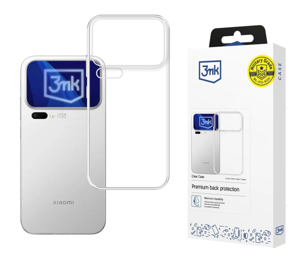 3mk Clear Case do Xiaomi 17 Pro Max - 1482423 - zdjęcie